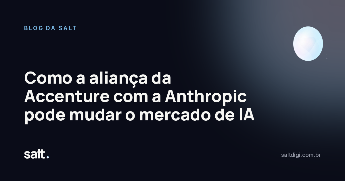 Como a aliança da Accenture com a Anthropic pode mudar o mercado de IA