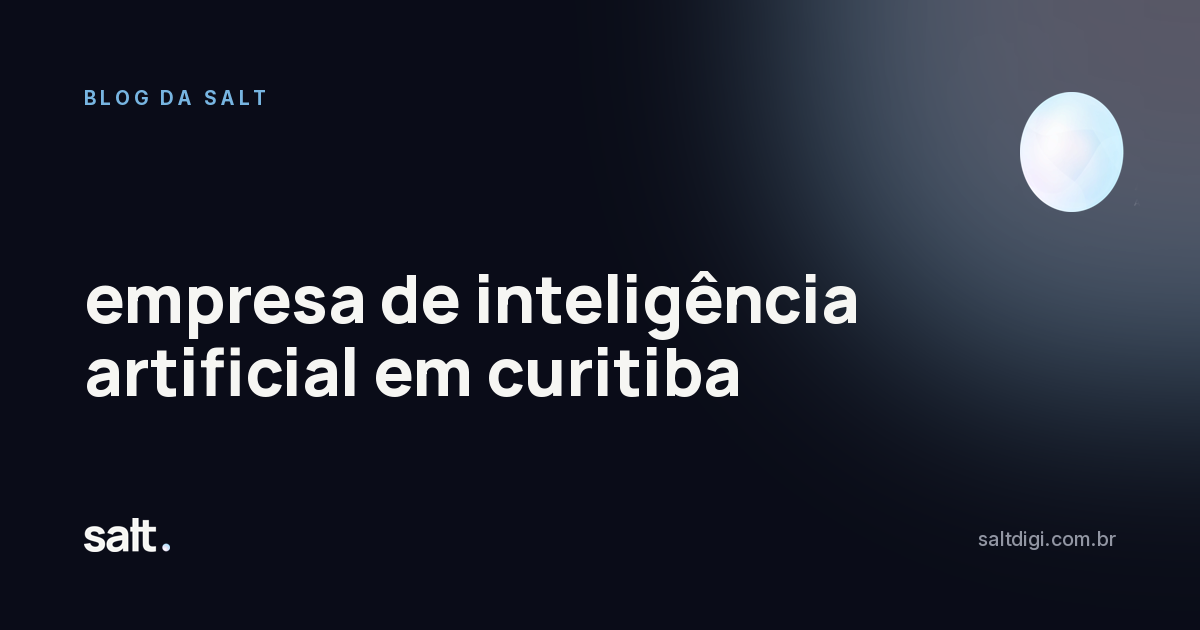 empresa de inteligência artificial em curitiba